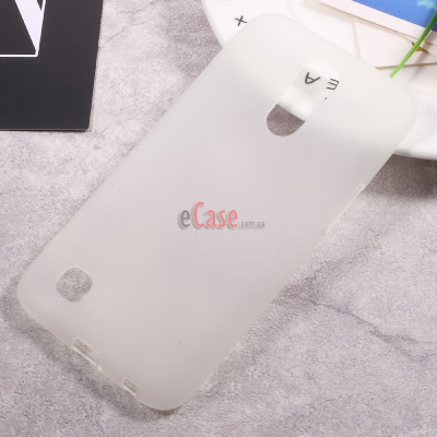 TPU накладка для LG Spirit H422 (матовый, однотонный) — eCase