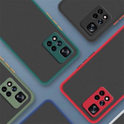Чехол Frosted Buttons для Xiaomi Redmi Note 11 Pro — eCase