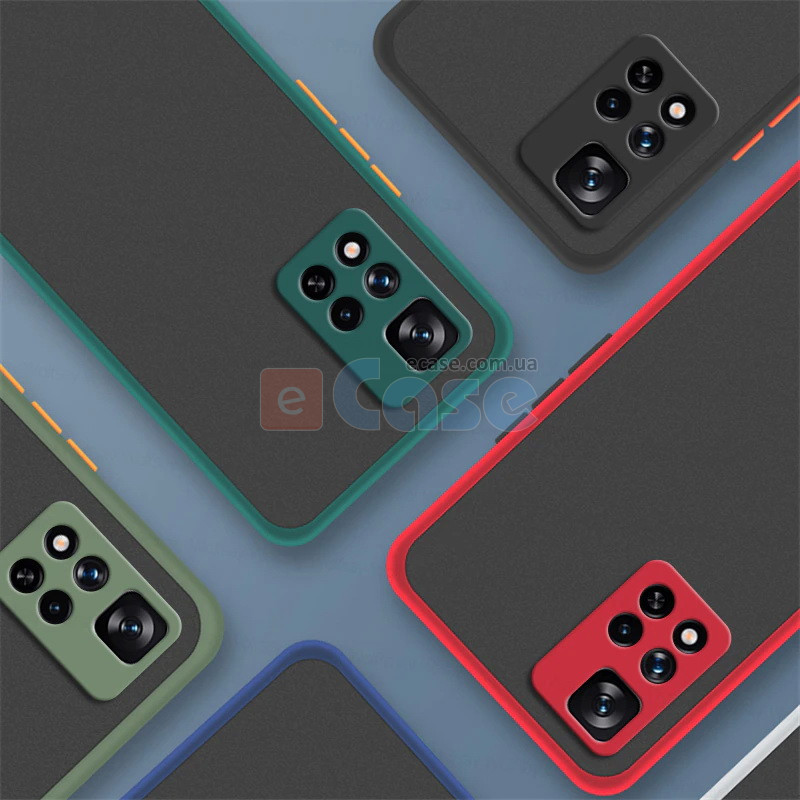 Чехол Frosted Buttons для Xiaomi Redmi Note 11 Pro фото 1 — eCase