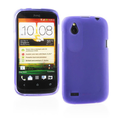 TPU накладка для HTC Desire X (матовый, однотонный) — eCase
