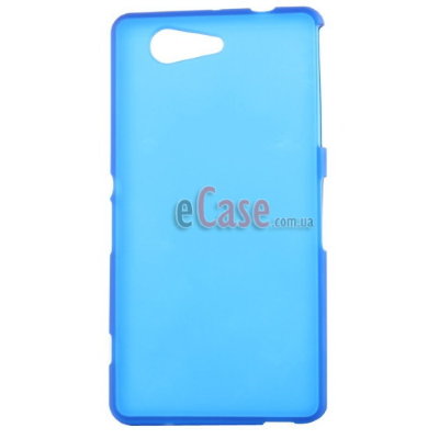 TPU накладка для Sony Xperia Z1 Compact (D5503) (матовый, однотонный) — eCase