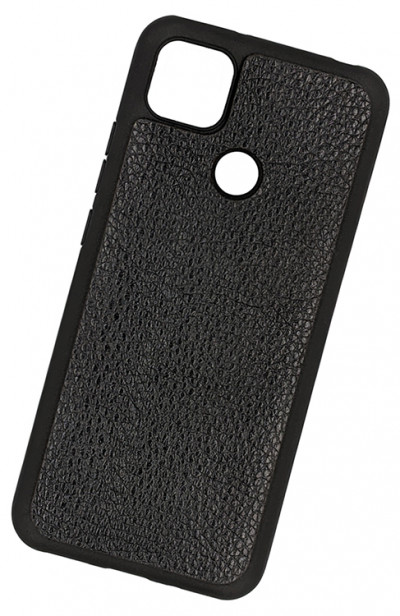 ТПУ чохол для Xiaomi Redmi 9C "Cover Flotar" (зі вставкою з натуральної шкіри) — eCase