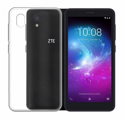 Силіконовий чохол для ZTE Blade A3 2019 (Crystal Clear) — eCase