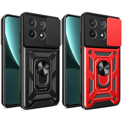 TPU+PC чохол Kvadratic Ring Gate для Xiaomi Redmi Note 13 Pro 4G — eCase