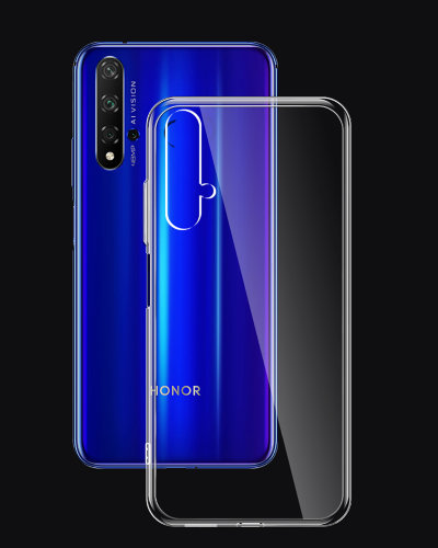 Прозрачная ТПУ накладка для Huawei Honor 20 (Crystal Clear) — eCase