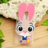 ТПУ накладка Rabbit для Meizu U10 (Розовый) фото 2 — eCase