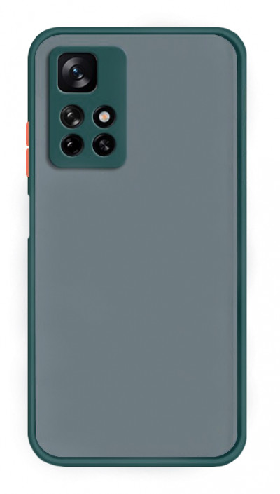 Чехол Frosted Buttons для Xiaomi Redmi Note 11 — eCase
