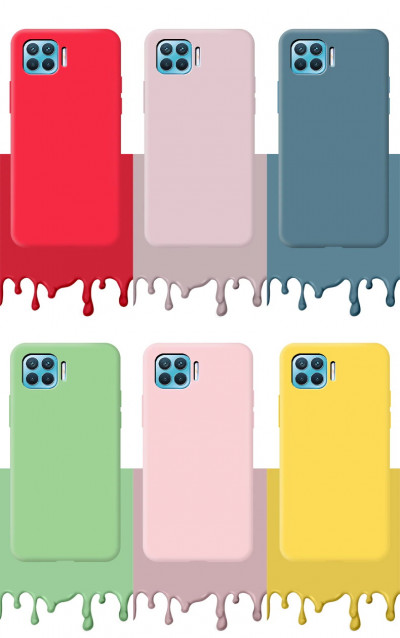 ТПУ накладка Silky Full Cover для Oppo Reno 4 Lite — eCase