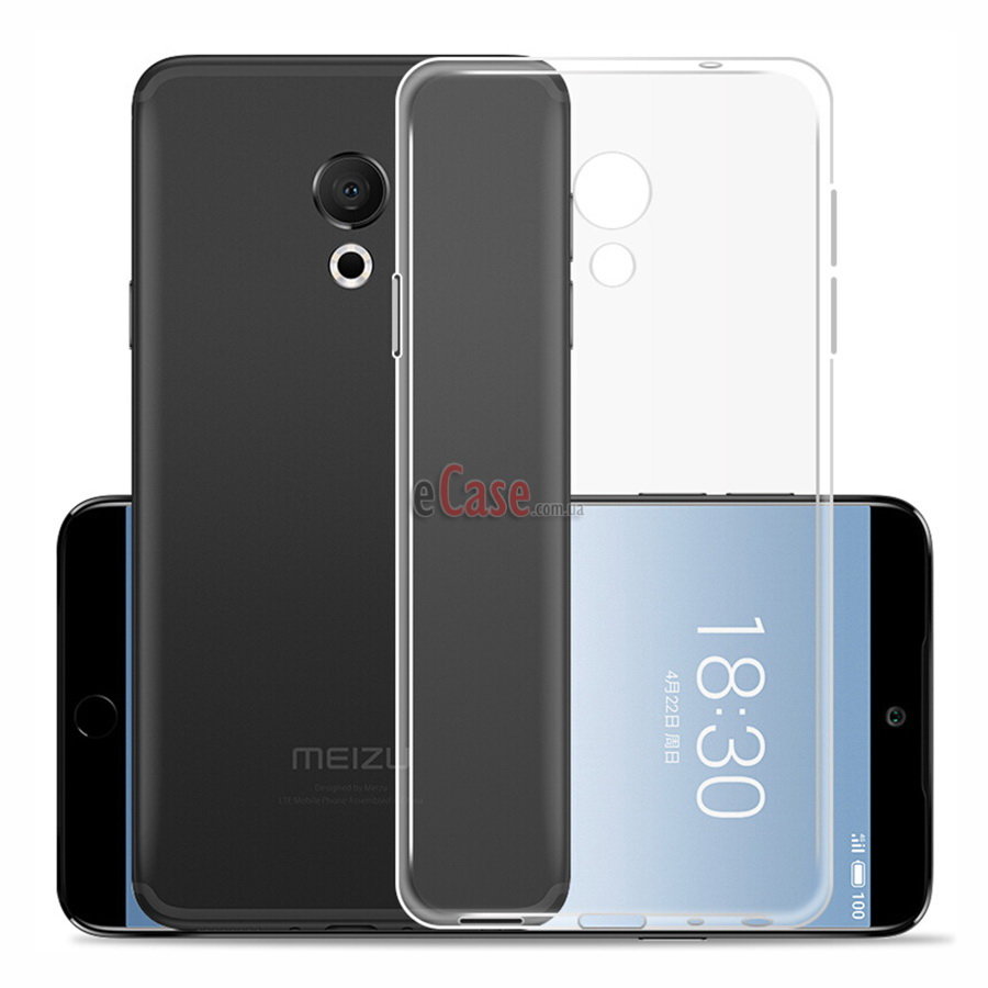 Прозрачная ТПУ накладка для Meizu 15 Lite EXELINE Crystal (Strong 0,5мм) фото 1 — eCase