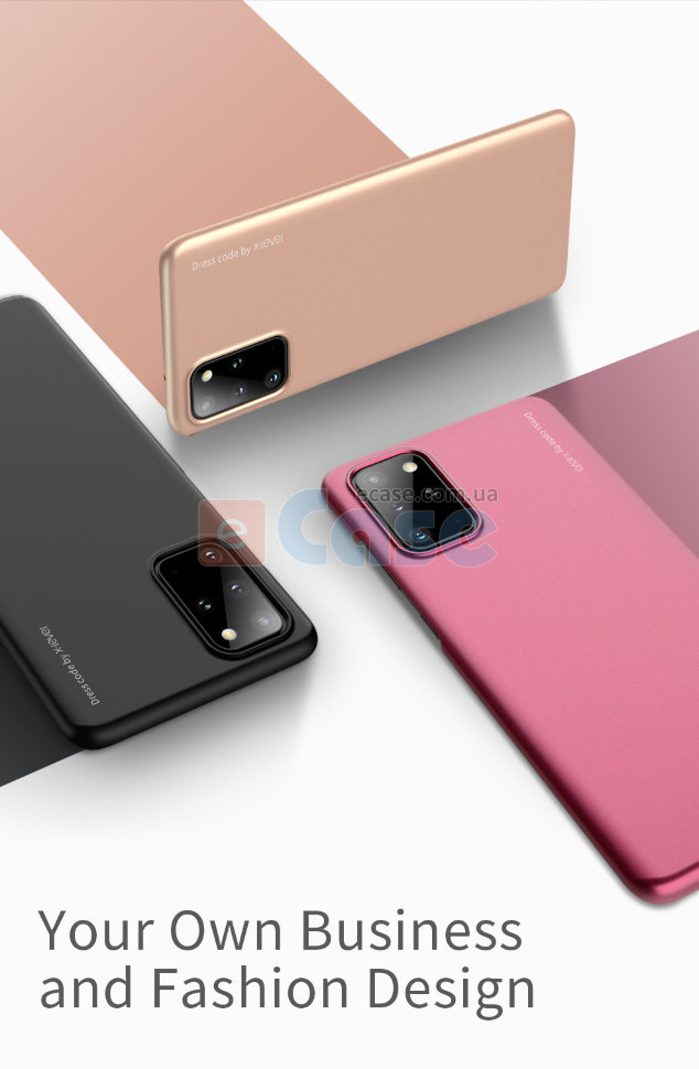 Пластиковая накладка X-level Knight для Samsung Galaxy S20 Plus фото 1 — eCase