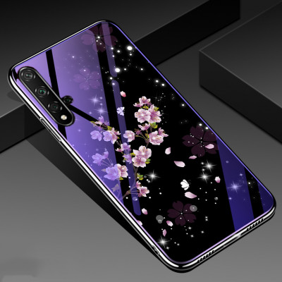 Накладка TPU + Glass Violet для Huawei Honor 20 Pro — eCase