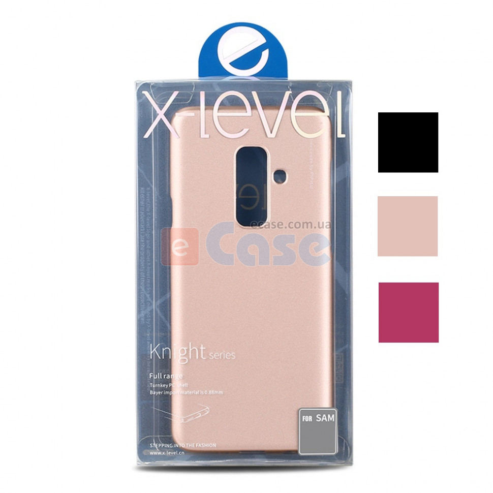 Пластикова накладка X-level Knight для Samsung Galaxy J8 Plus 2018 фото 1 — eCase