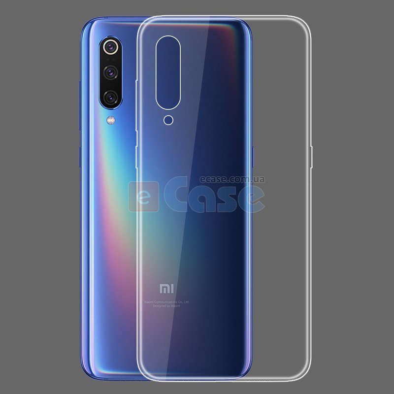 Прозрачная ТПУ накладка для Xiaomi Mi9 (Crystal Clear) фото 1 — eCase