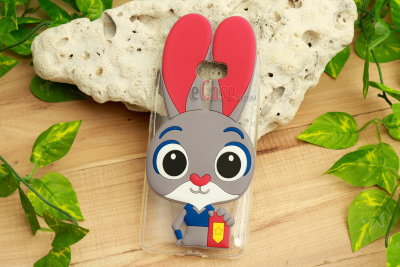 ТПУ накладка Rabbit для Huawei Y3 II (Розовый) — eCase