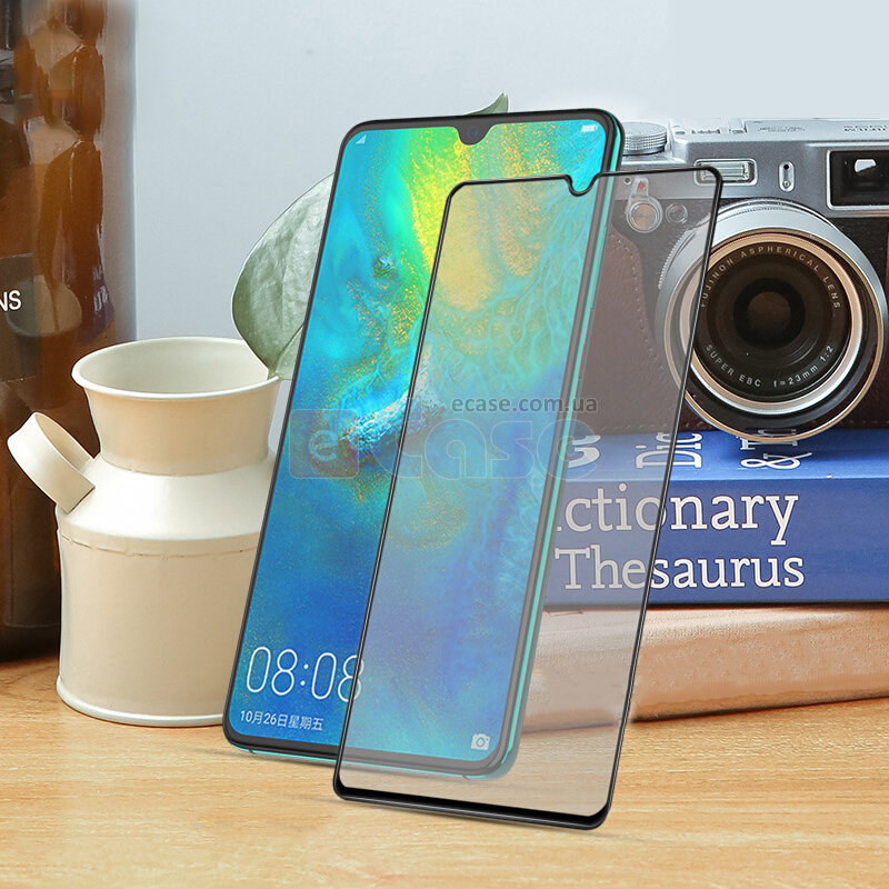Защитное стекло Matte (матовое) с рамкой для Xiaomi Redmi Note 8 фото 1 — eCase
