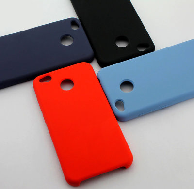 ТПУ накладка Silky Color для Xiaomi Redmi 4X — eCase