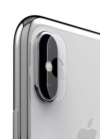Гибкое защитное стекло для камеры iPhone Xs Max (прозрачное) — eCase