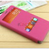 Чехол (книжка) Pudini Goldsand для Xiaomi Redmi Note (с окошком) фото 7 — eCase