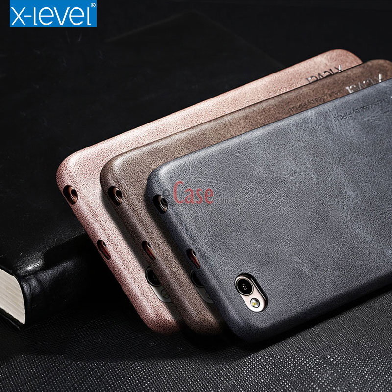Кожаная накладка X-level Vintage для Xiaomi Redmi 5A фото 1 — eCase