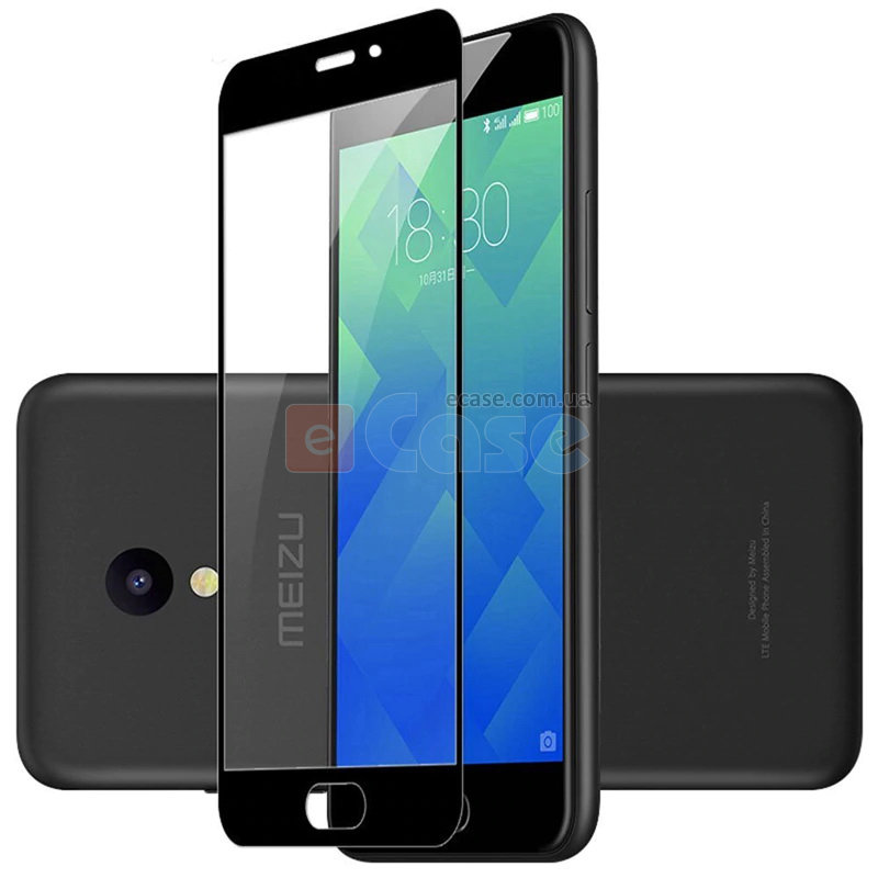 Захисне скло Full Glue Color для Meizu M6 фото 1 — eCase