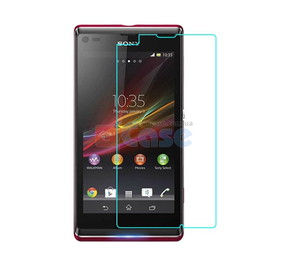 Захисна плівка на екран для Sony Xperia L S36h (ультрапрозора) фото 1 — eCase