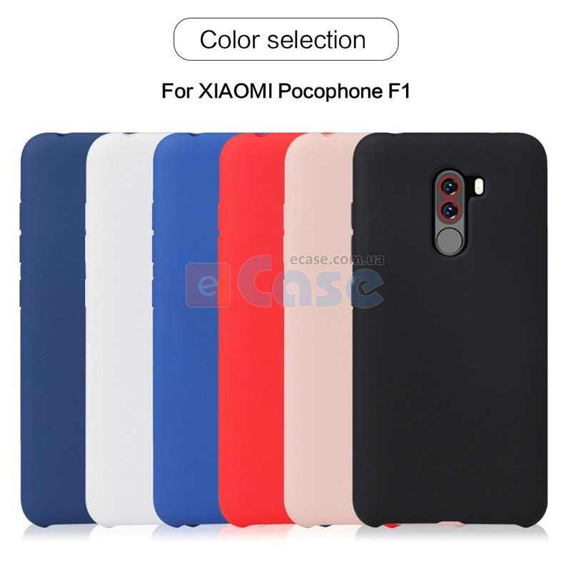 ТПУ накладка Silky Color для Pocophone F1 фото 1 — eCase