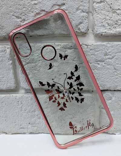 Прозрачная ТПУ накладка с рисунком Beckberg Style для Xiaomi Redmi 6 — eCase