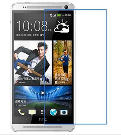 Захисна плівка на екран для HTC One max (ультрапрозора) — eCase