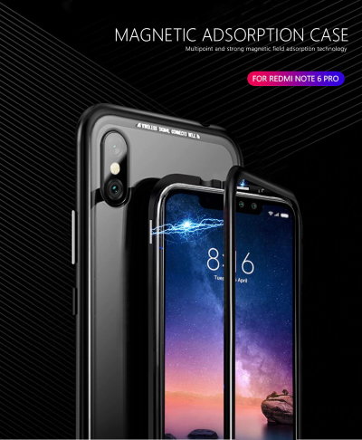 Накладка Magnetic Frame для Xiaomi Redmi Note 6 — eCase