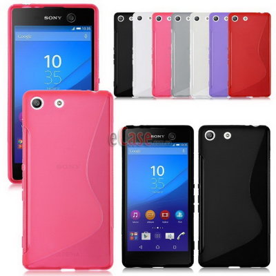 TPU накладка S-Case для Sony Xperia M5 — eCase