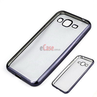 ТПУ накладка Electroplating для Samsung J120H Galaxy J1 — eCase