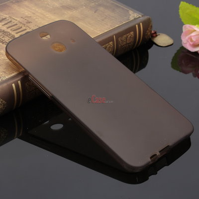 TPU накладка для HTC One E8 (матовый, однотонный) &mdash; eCase