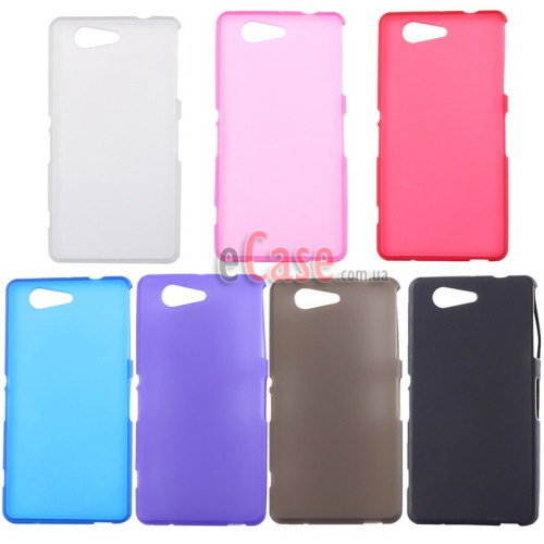 TPU накладка для Sony Xperia Z (L36i) (матовий, однотонний) фото 1 — eCase