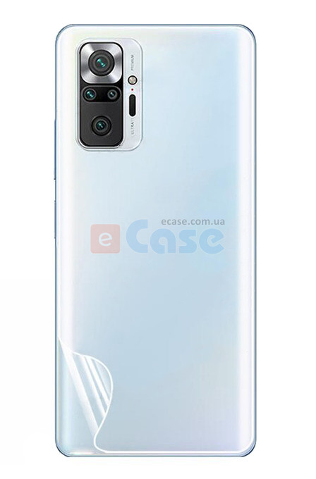 Гідрогелева плівка на камеру та задню панель HD Clear для Xiaomi Redmi Note 10 Pro Max фото 1 — eCase