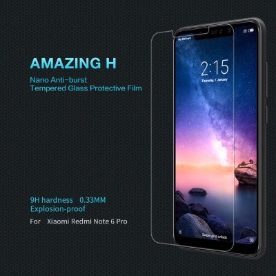 Защитное стекло Nillkin Anti-Explosion Glass Screen (H) для Xiaomi Redmi Note 6 Pro — eCase
