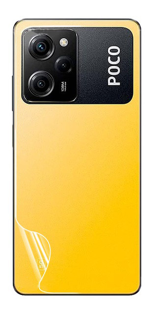 Гідрогелева плівка на камеру та задню панель HD Clear для Xiaomi Poco X5 Pro 5G — eCase