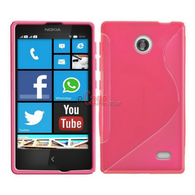 TPU накладка S-Case для Nokia X / X+ — eCase