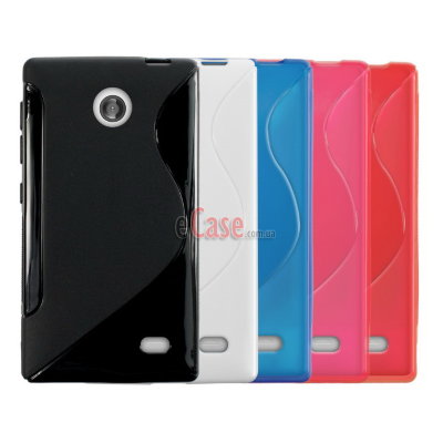 TPU накладка S-Case для Nokia X / X+ — eCase