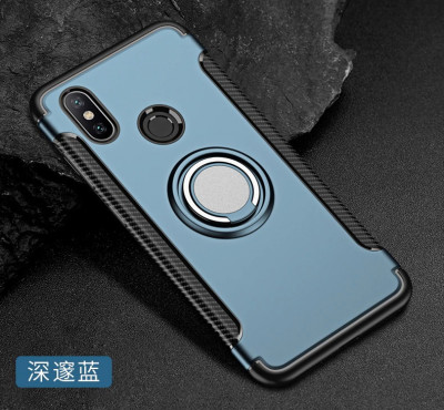 TPU+PC чехол Strips Ring для Xiaomi Redmi Note 6 — eCase
